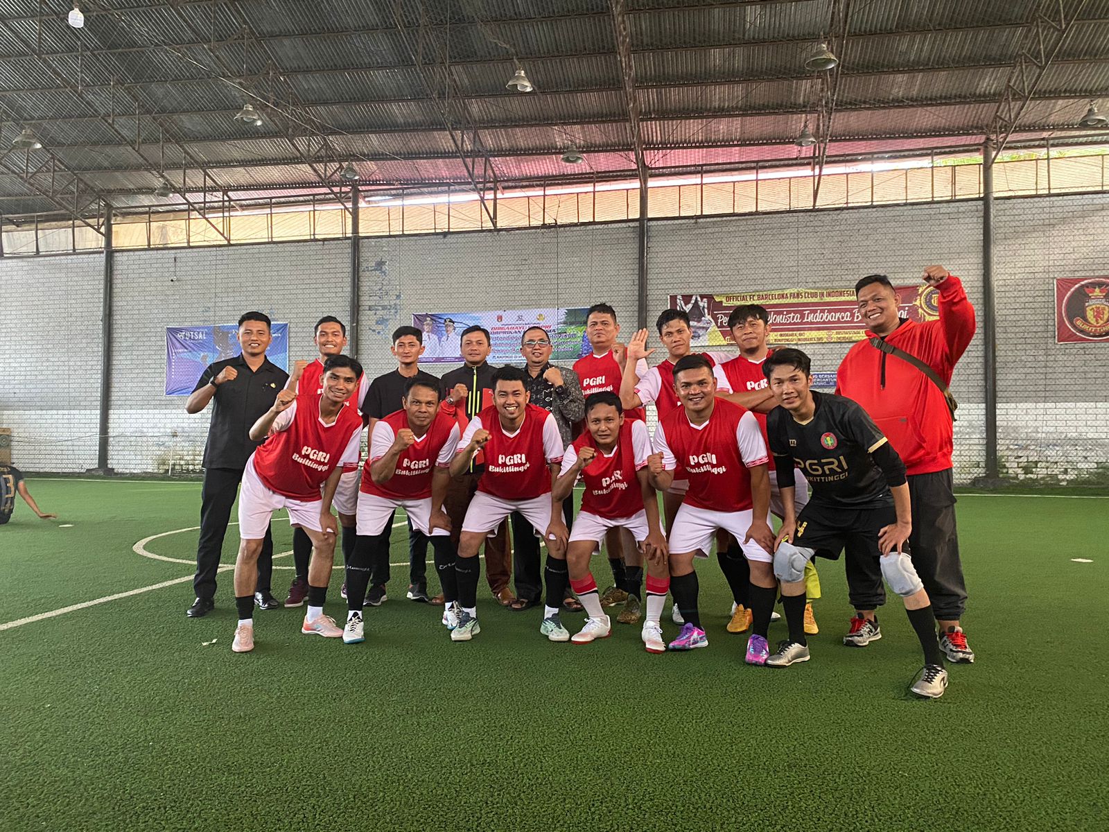 Tim Disdikbud Juara Turnamen Futsal antar OPD Se Kota Bukittinggi 